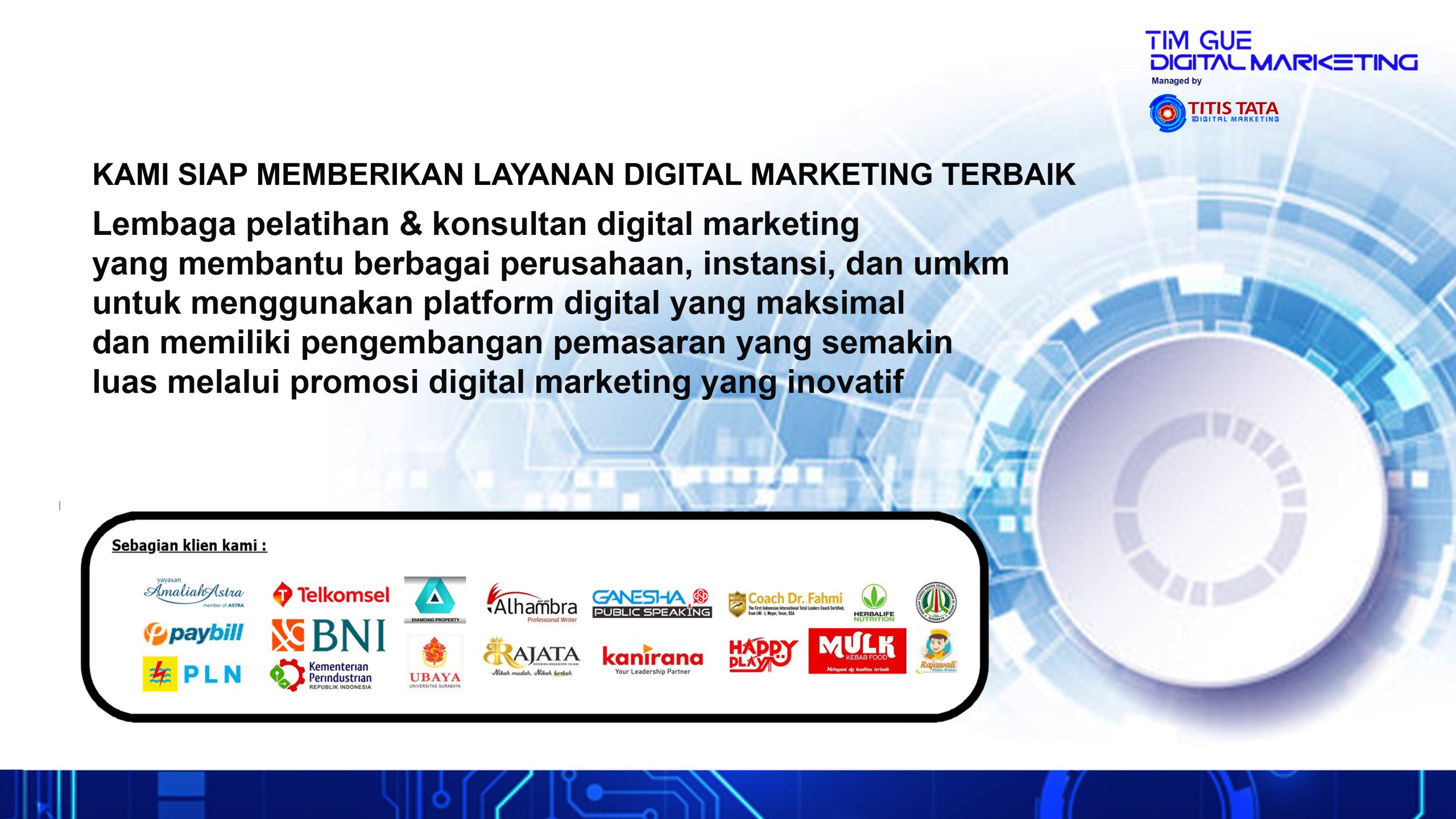 Motivator Sales Marketing Terbaik di Kendari