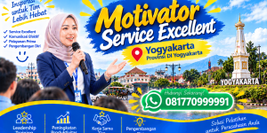 motivator service excellent Yogyakarta